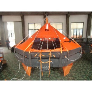 Plutelor grui lansat Life Raft